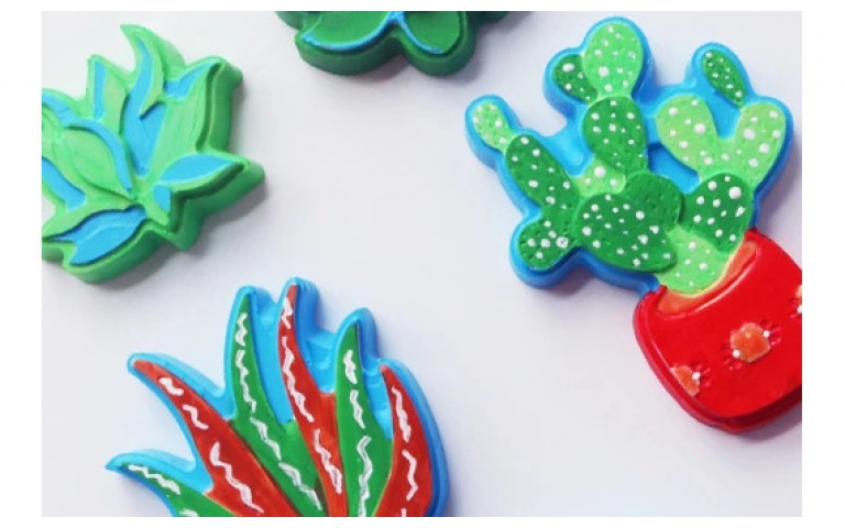 Decorative Plaster Succulents with ArtPlaster™